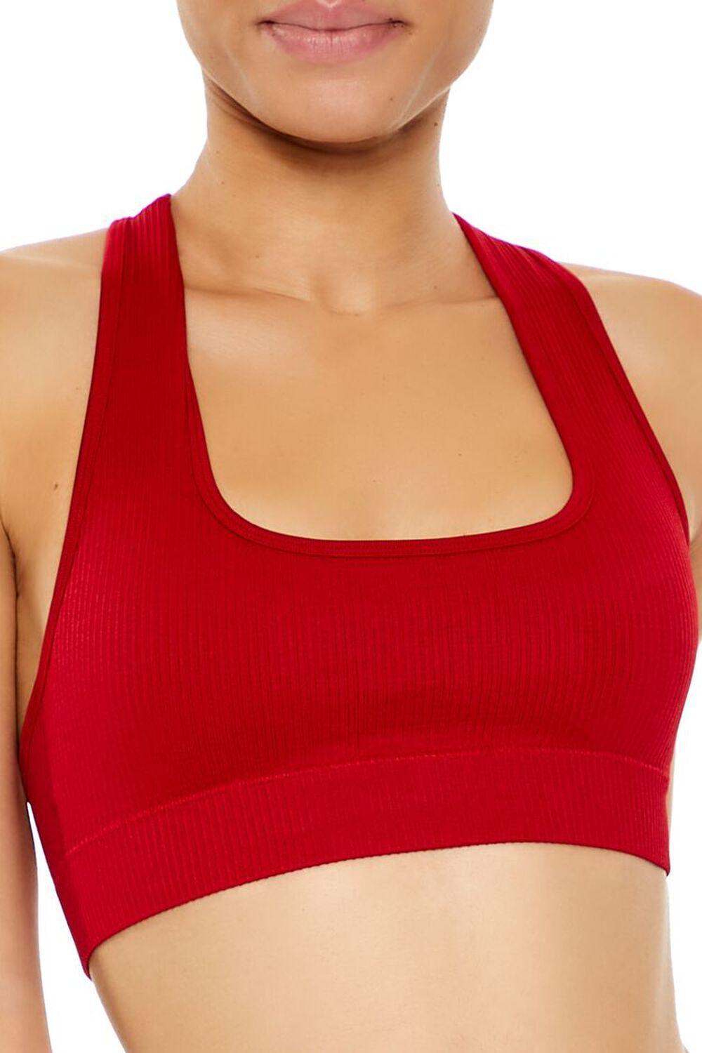 Seamless Crisscross Sports Bra | Forever 21 Product Image