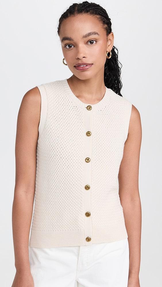 rag & bone Jax Sleeveless Cardigan | Shopbop Product Image