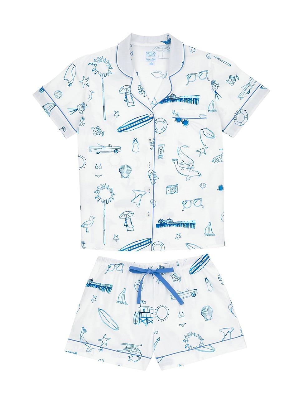 Womens Nathan Turner Malibu Short Pajama Set Product Image