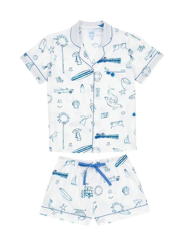 Womens Nathan Turner Malibu Short Pajama Set Product Image