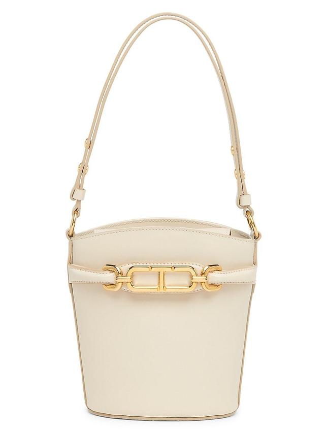 Womens Whitney Small Leather Bucket Bag Product Image