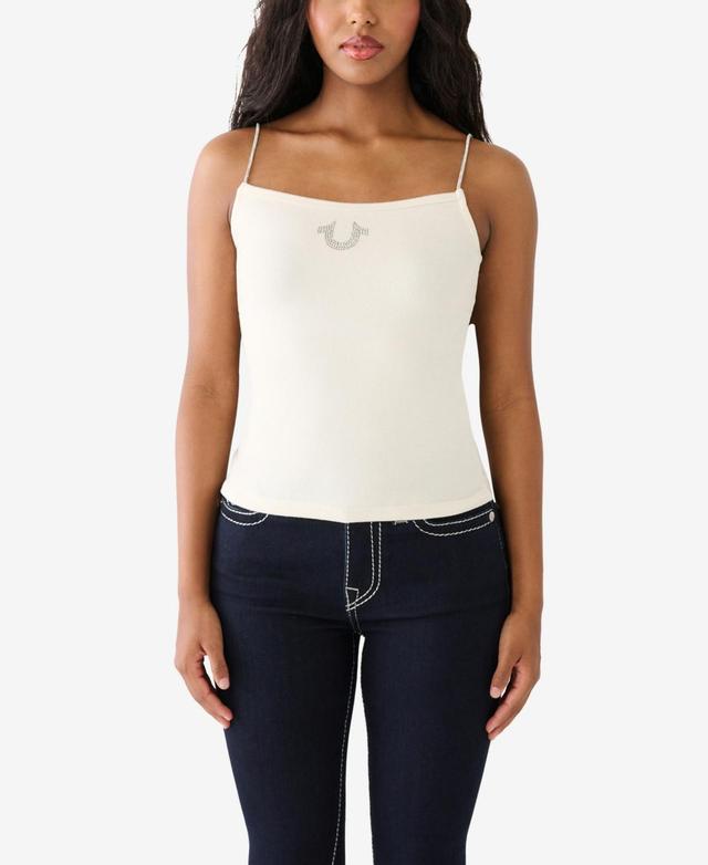 True Religion Womens Crystal Strap Tank Top Product Image