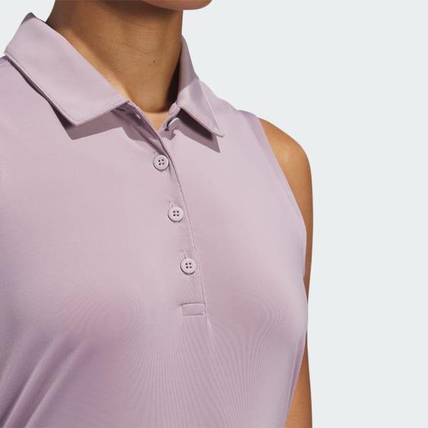 Ultimate365 Solid Sleeveless Polo Shirt Product Image