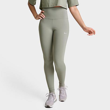 Nike Womens One Swoosh High-Waisted Full-Length Leggings Product Image