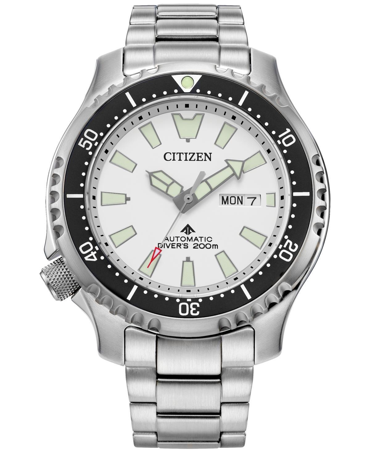 Citizen Mens Promaster Dive Automatic Stainless Steel Bracelet Watch Product Image