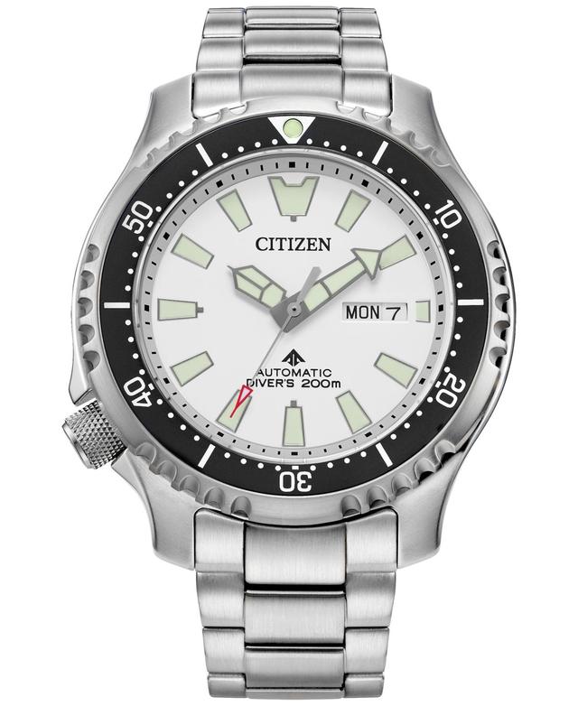 Men's Citizen Promaster Dive Automatic Watch with Blue Dial (Model: Ny0136-52L) Product Image