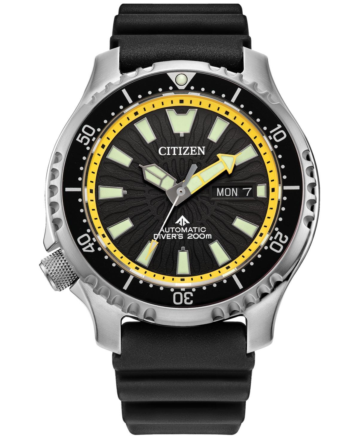 Citizen Mens Promaster Dive Automatic Blue Strap Watch Product Image