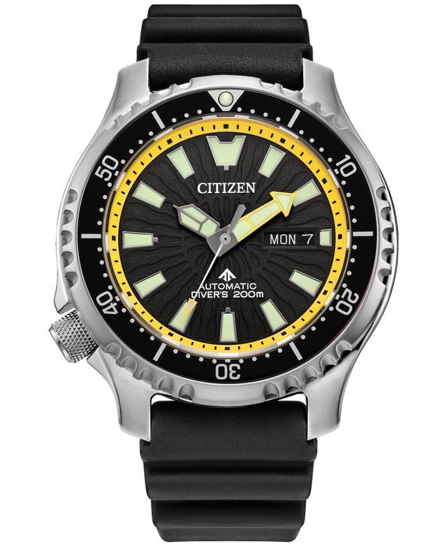 Citizen Mens Promaster Dive Automatic Blue Strap Watch Product Image