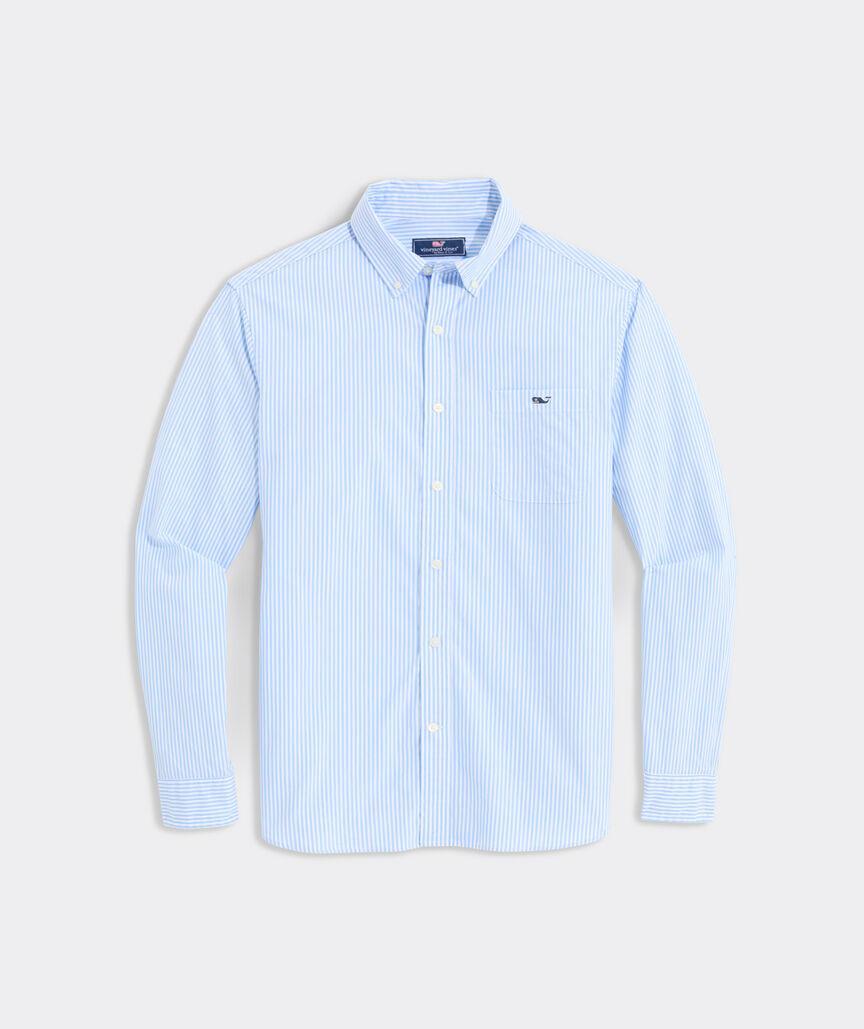 Stretch Poplin Stripe Shirt Product Image