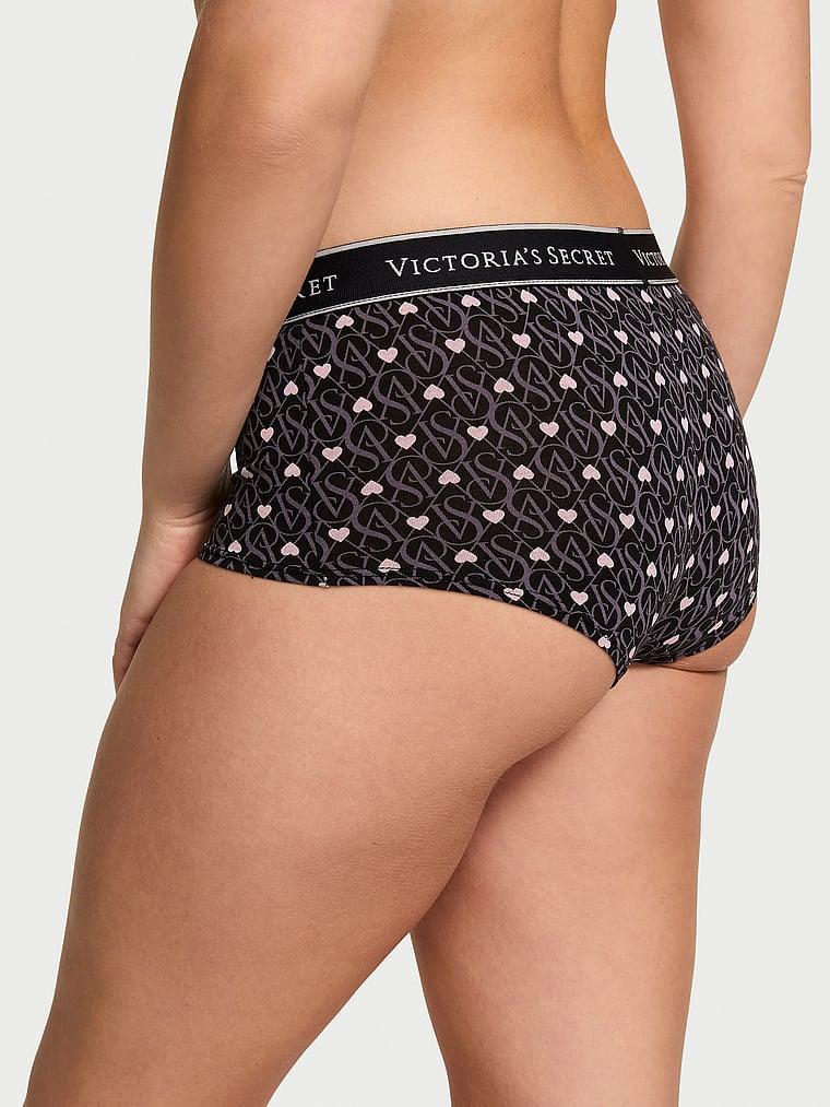 Logo Cotton Boyshort Panty Product Image