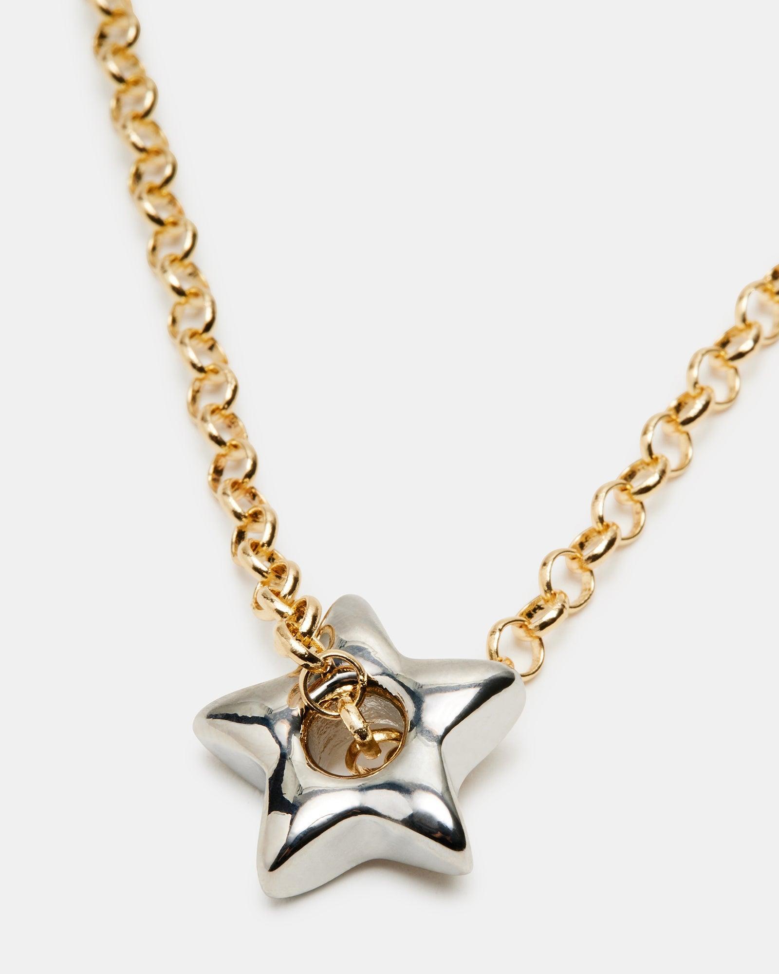 PUFFY STAR PENDANT NECKLACE MULTI Female Product Image