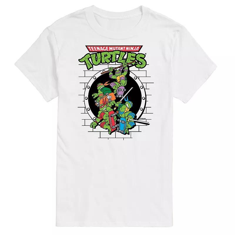 Big & Tall TMNT Skateboard Graphic Tee, Mens Product Image