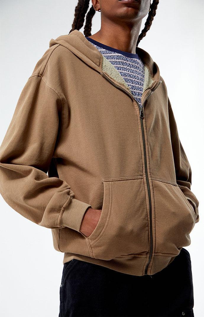 Mens Vintage Wash Full Zip Hoodie Product Image