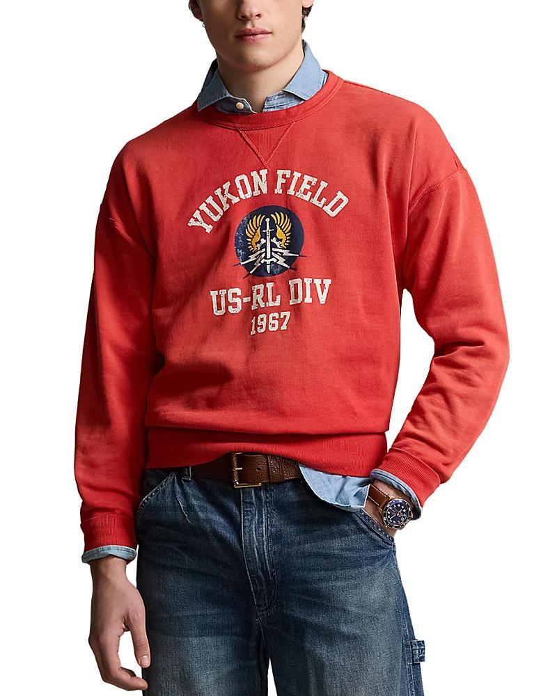 Mens Logo Fleece Crewneck Sweatshirt Product Image