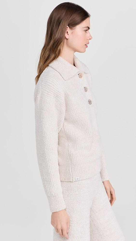 Barefoot Dreams CozyChic Button Pullover | Shopbop Product Image