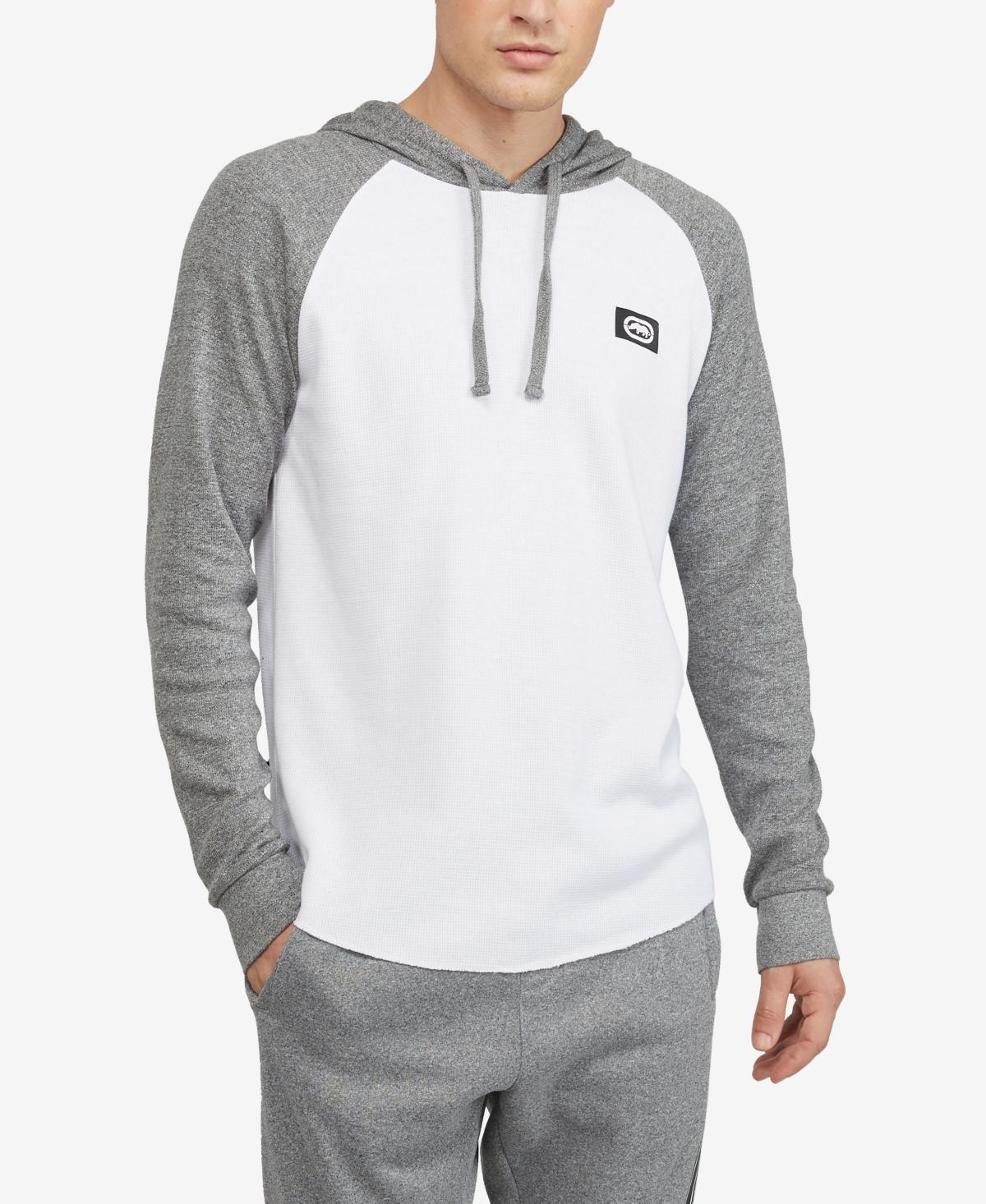 Ecko Mens Mixed Up Raglan Hooded Thermal - Black Product Image