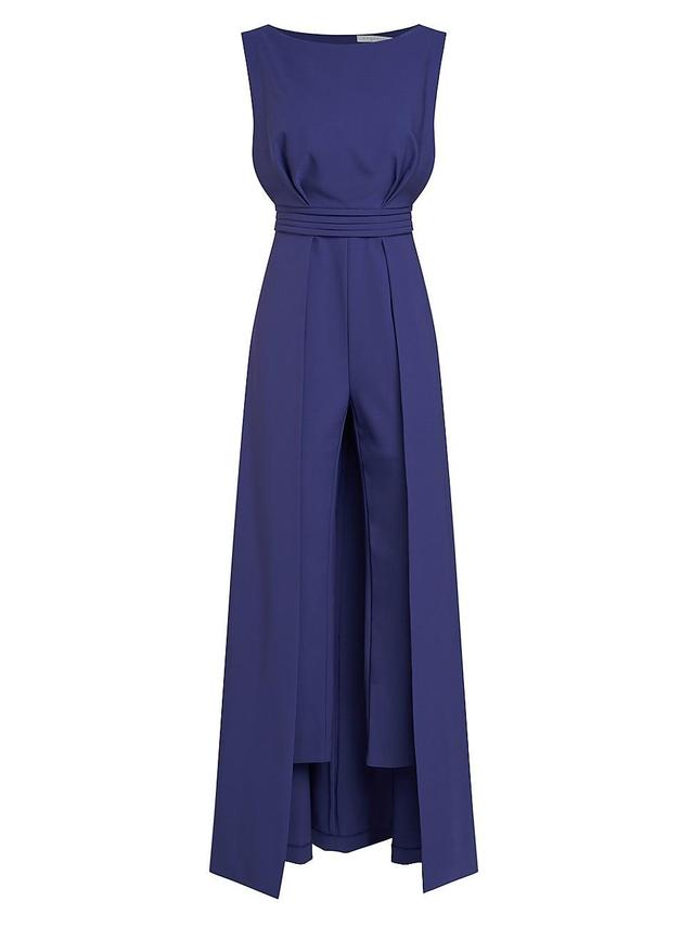 Womens Demi Bateau Neck Walk-Thru Jumpsuit Product Image