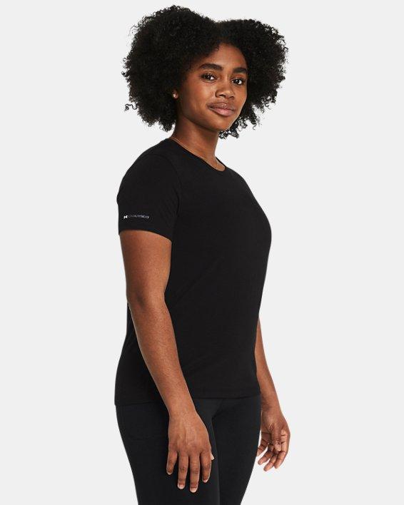 Womens UA Icon Charged Cotton Short Sleeve Product Image