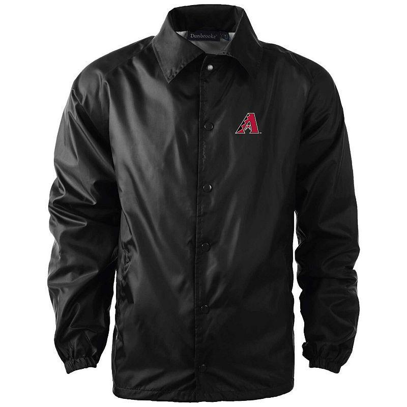 Mens Dunbrooke Arizona Diamondbacks Coachs Raglan Full-Snap Windbreaker Jacket Product Image