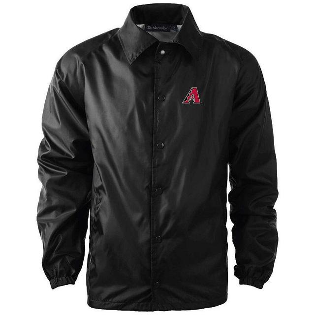 Mens Dunbrooke Arizona Diamondbacks Coachs Raglan Full-Snap Windbreaker Jacket Product Image