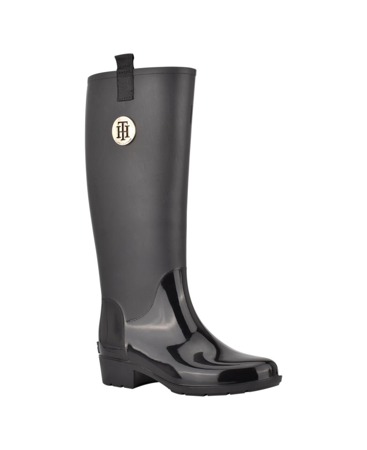 Tommy Hilfiger Womens Karissa Pull On Rain Boots Product Image