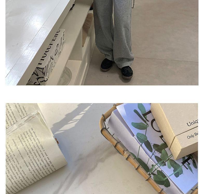 High Rise Wide Leg Sweatpants Product Image