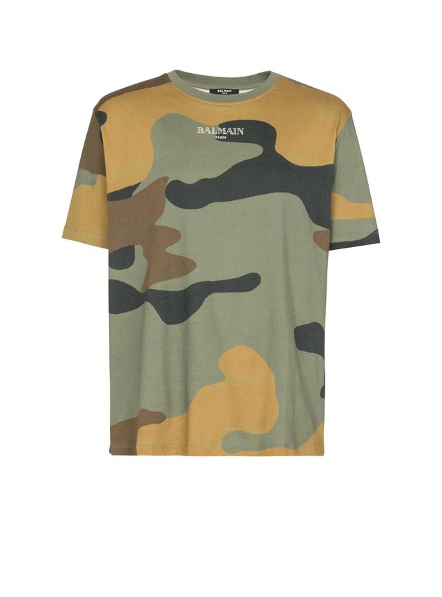 Camouflage Vintage Balmain T-shirt Product Image