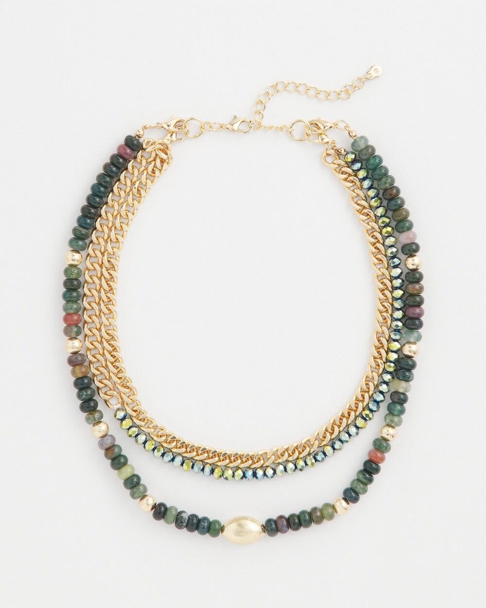 Convertible Multistrand Collar Necklace Product Image