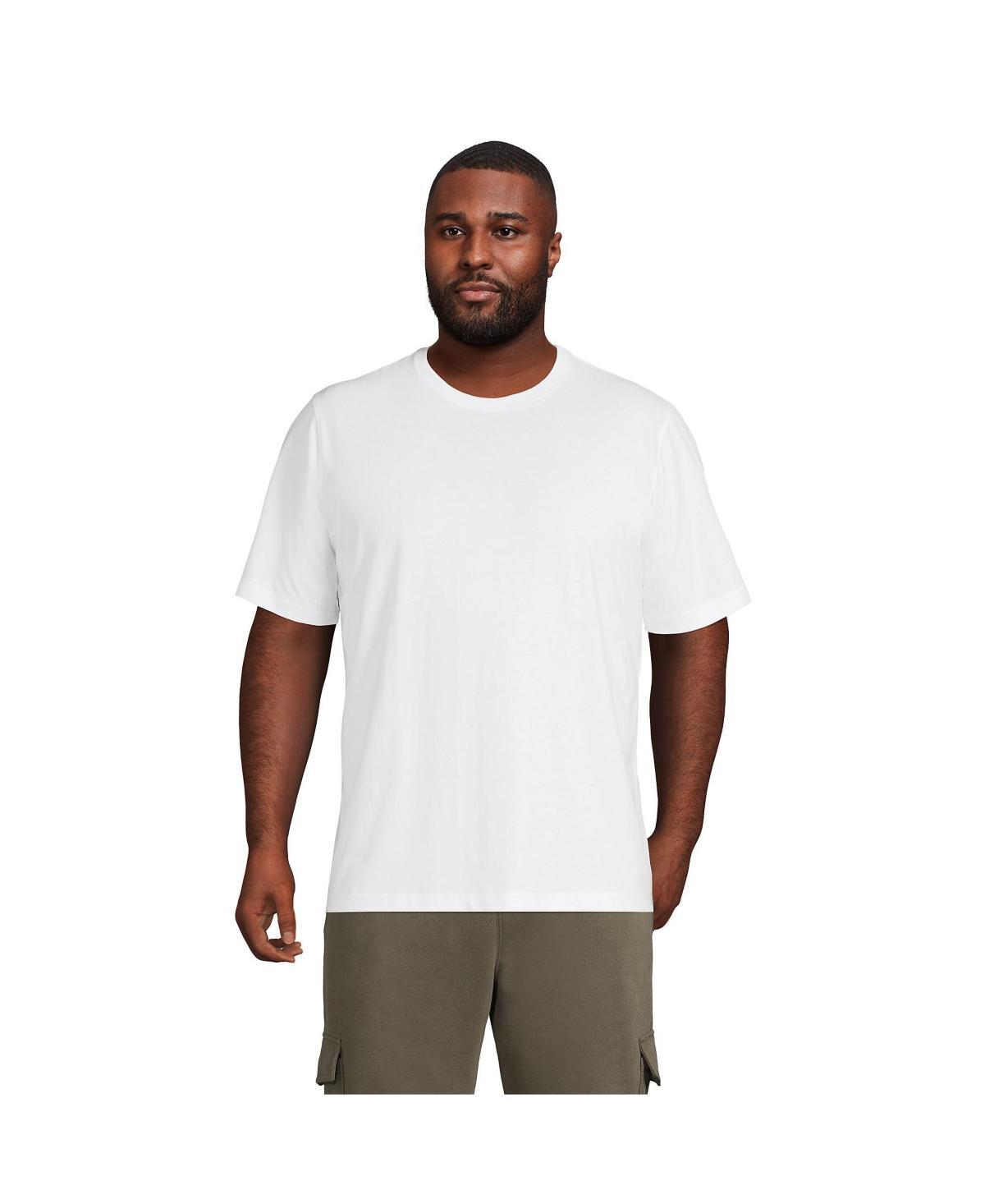 Big & Tall Lands End Super-T Classic-Fit Tee, Mens Product Image