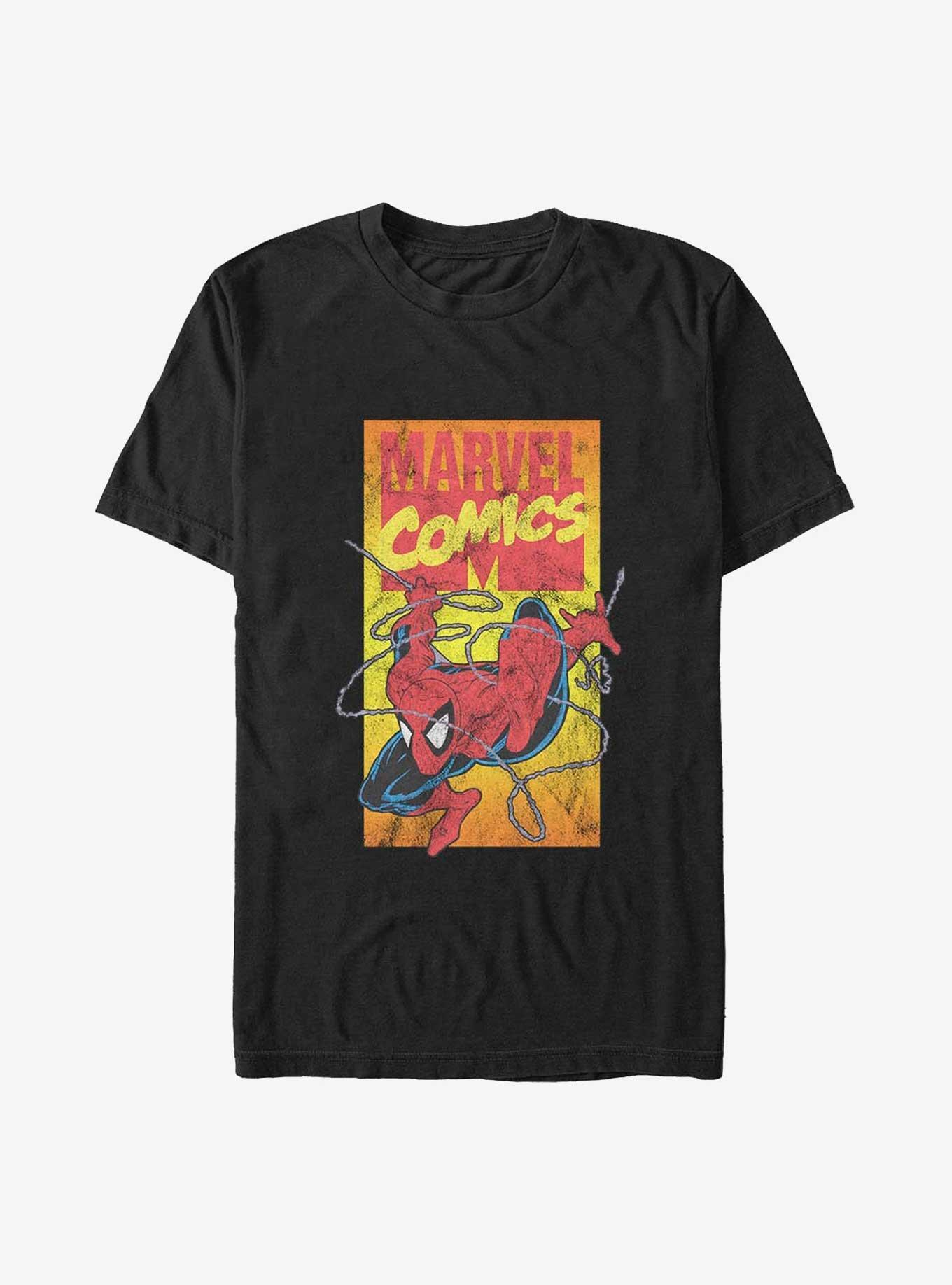 Marvel Spider-Man Wrapped In Webs Big & Tall T-Shirt Product Image