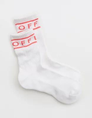 OFFLINE By Aerie Mesh Crew Socks Product Image