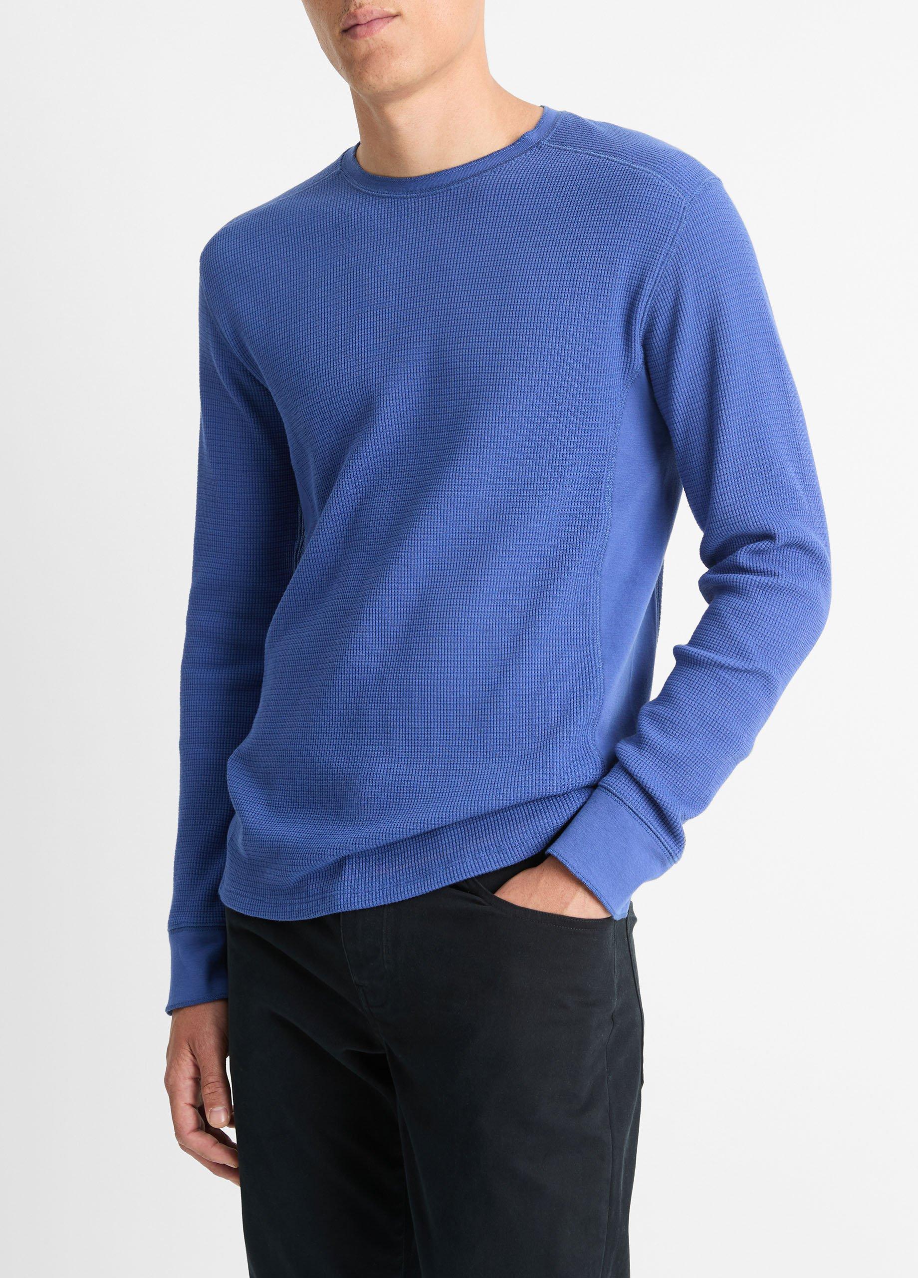 Thermal Pima Cotton-Blend Long-Sleeve T-Shirt Product Image