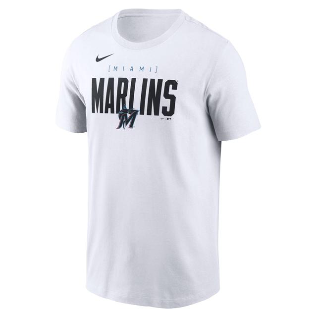 Miami Marlins Home Team Bracket Nike Men's MLB T-Shirt Product Image