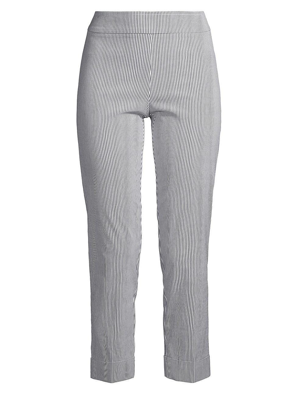 Womens Oliver Striped Slim Pants product image