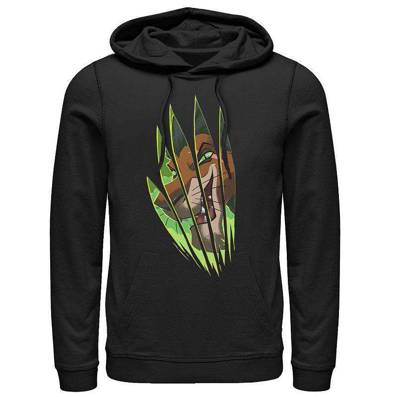 Disneys Lion King Scar Slash Portrait Mens Hoodie Product Image