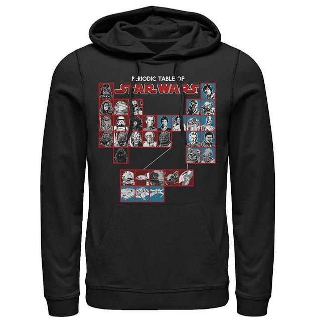 Mens Star Wars Periodic Table Of Characters Group Shot Graphic Pullover Hoodie Product Image