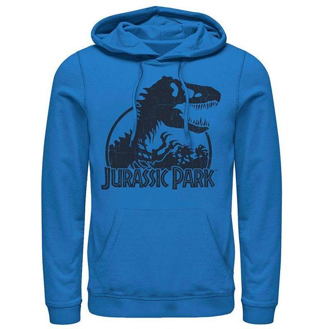 Mens Jurassic Park Classic T-Rex Skeleton Logo Graphic Hoodie Product Image