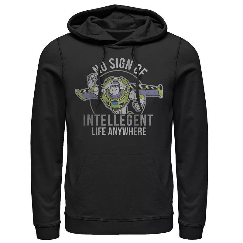 Mens Disney Pixar Toy Story Buzz No Sign Of Intelligent Life Hoodie Product Image