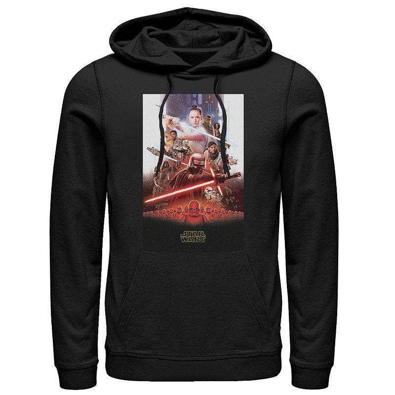 Mens Star Wars The Rise of Skywalker Epic Poster Graphic Hoodie Product Image