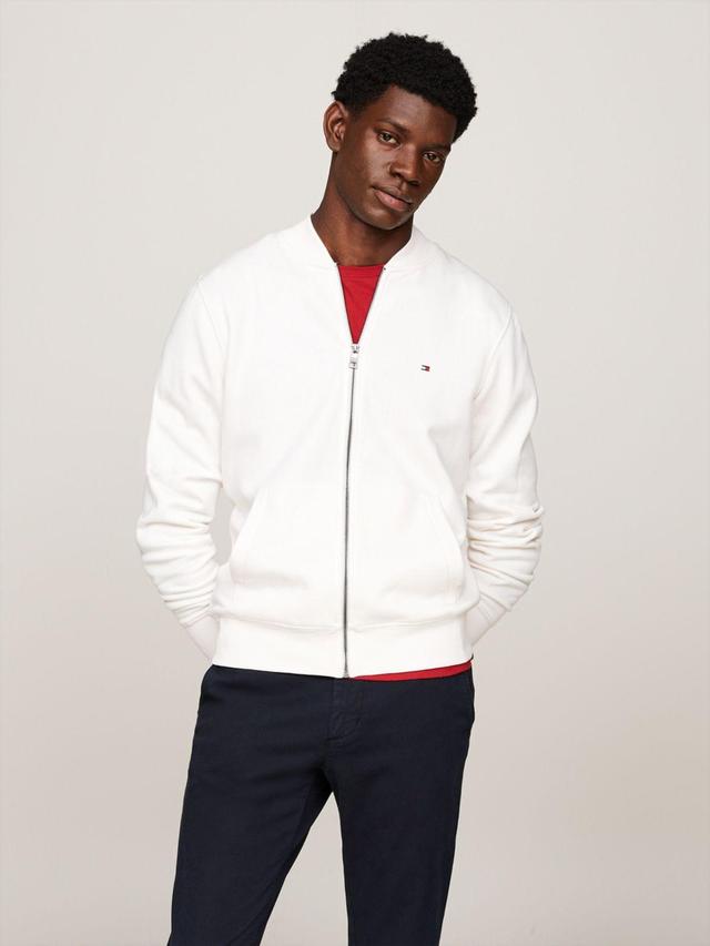 Tommy Hilfiger Men's Baseball Collar Zip Sweatshirt Product Image