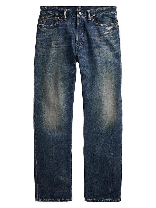 Mens Rigid Straight-Leg Jeans Product Image