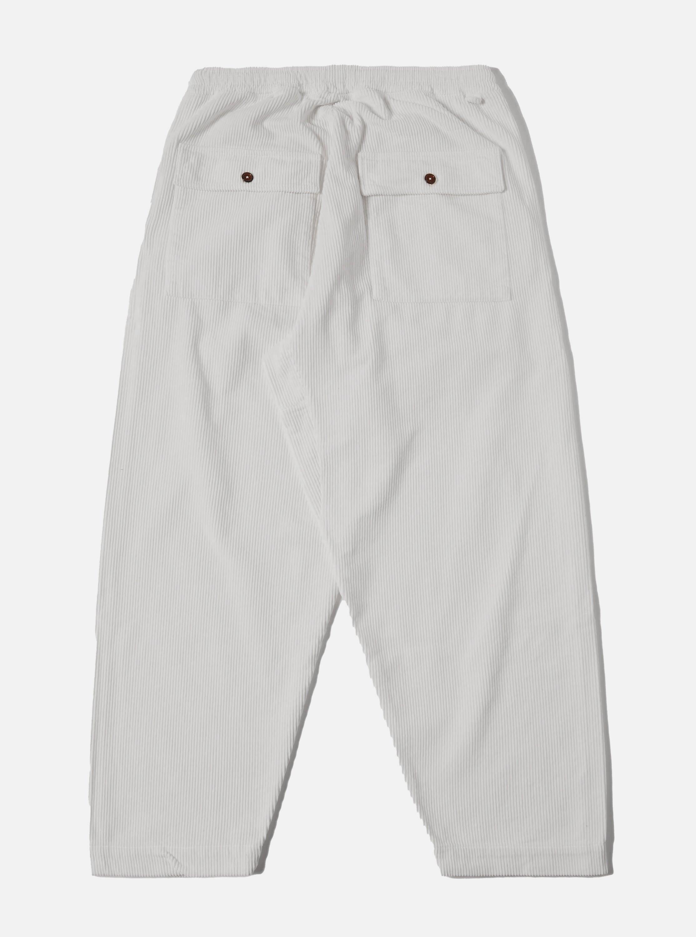 Universal Works Braga Pant in Ecru 6 Wale Corduroy Product Image