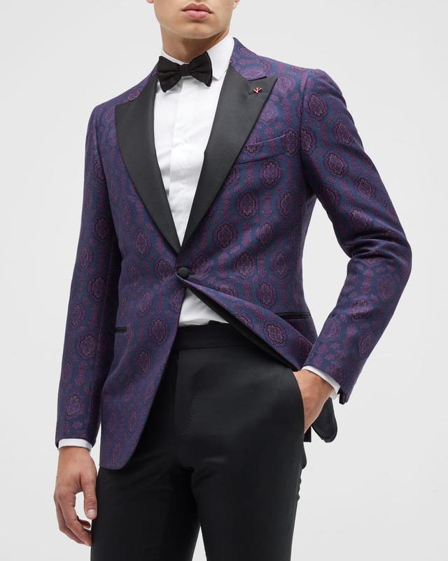 Mens Sanita Jacquard Tuxedo Jacket Product Image