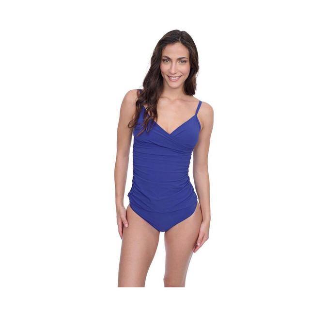 Women's Devine Surplice Tankini Swim Top Product Image