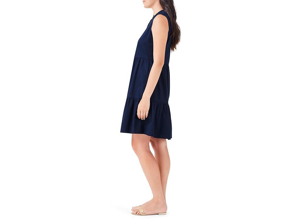 NIC+ZOE Plus Size Tia Dress (Dark Indigo) Women's Dress Product Image