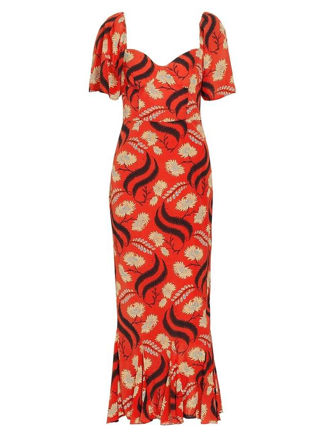 Womens Ramona Floral Maxi Dress Product Image