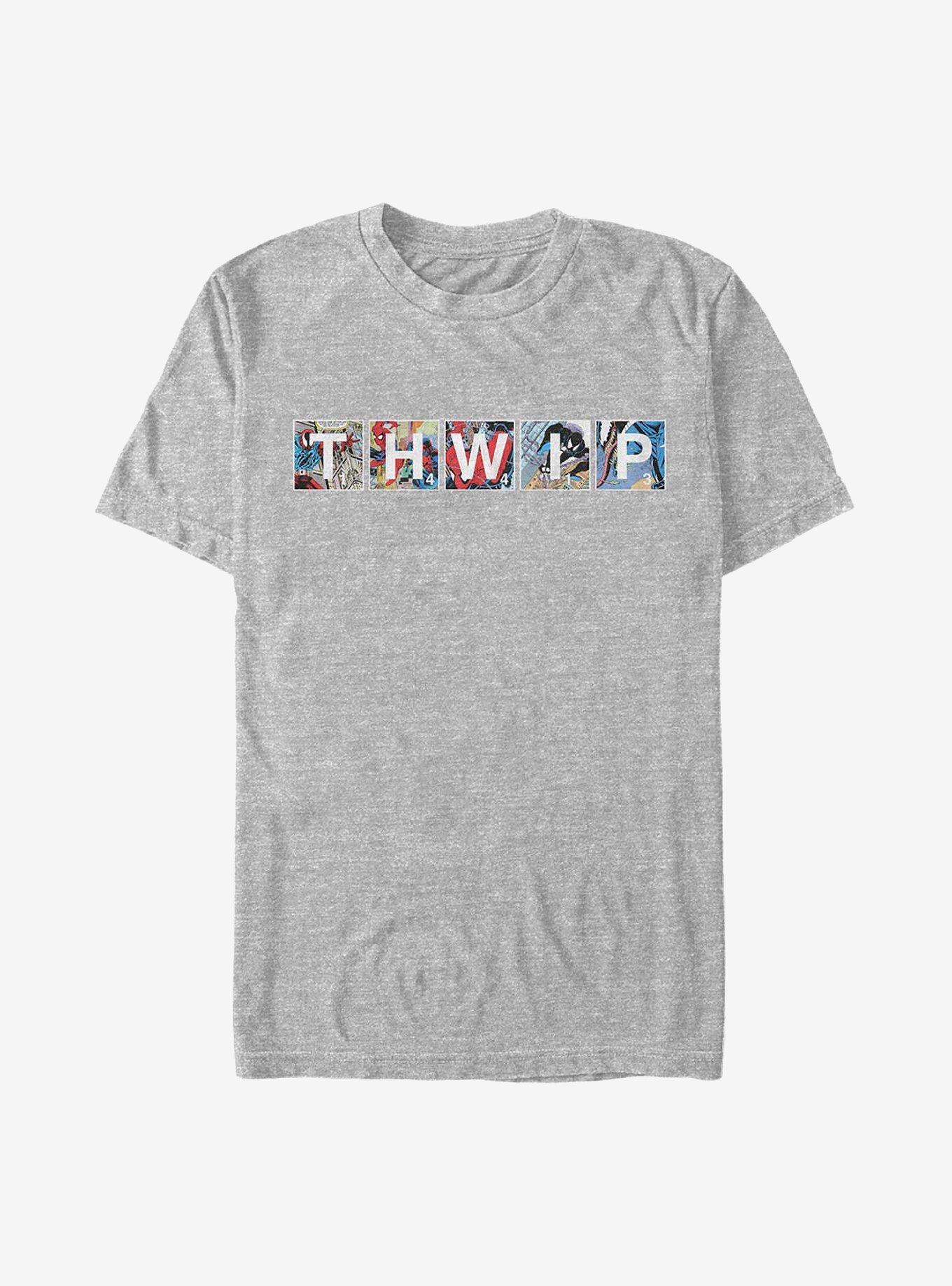 Marvel Spider-Man Comic THWIP T-Shirt Product Image