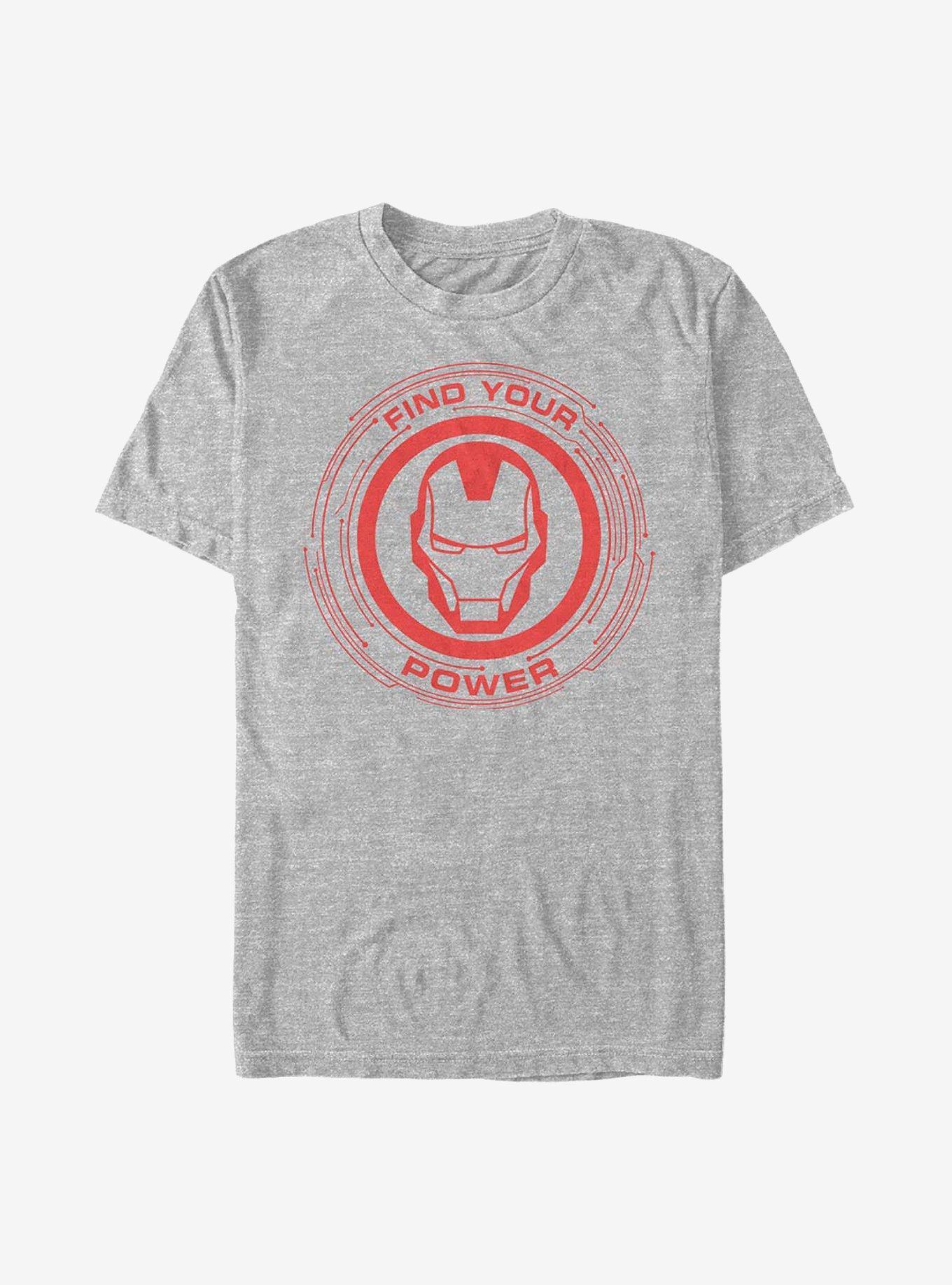 Marvel Iron Man Power Of Iron Man T-Shirt Product Image