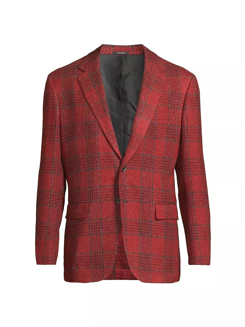 Red Pow Check Sport Jacket Product Image