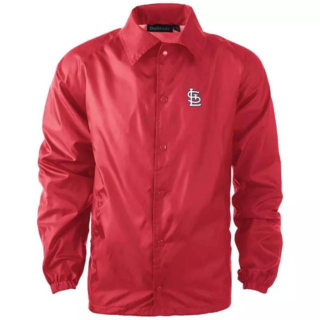 Mens Kansas City Chiefs Coaches Classic Raglan Full-Snap Windbreaker Jacket Product Image